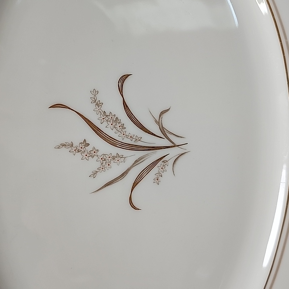 Noritake Neville Gold Trim China Platter - Picture 3 of 12